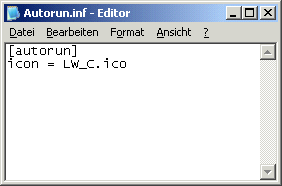 gleiche Laufwerk-Typen mit verschiedenen Icons und Namen