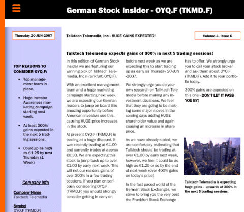 Screenshot des PDF-Anhangs 'German Stock'